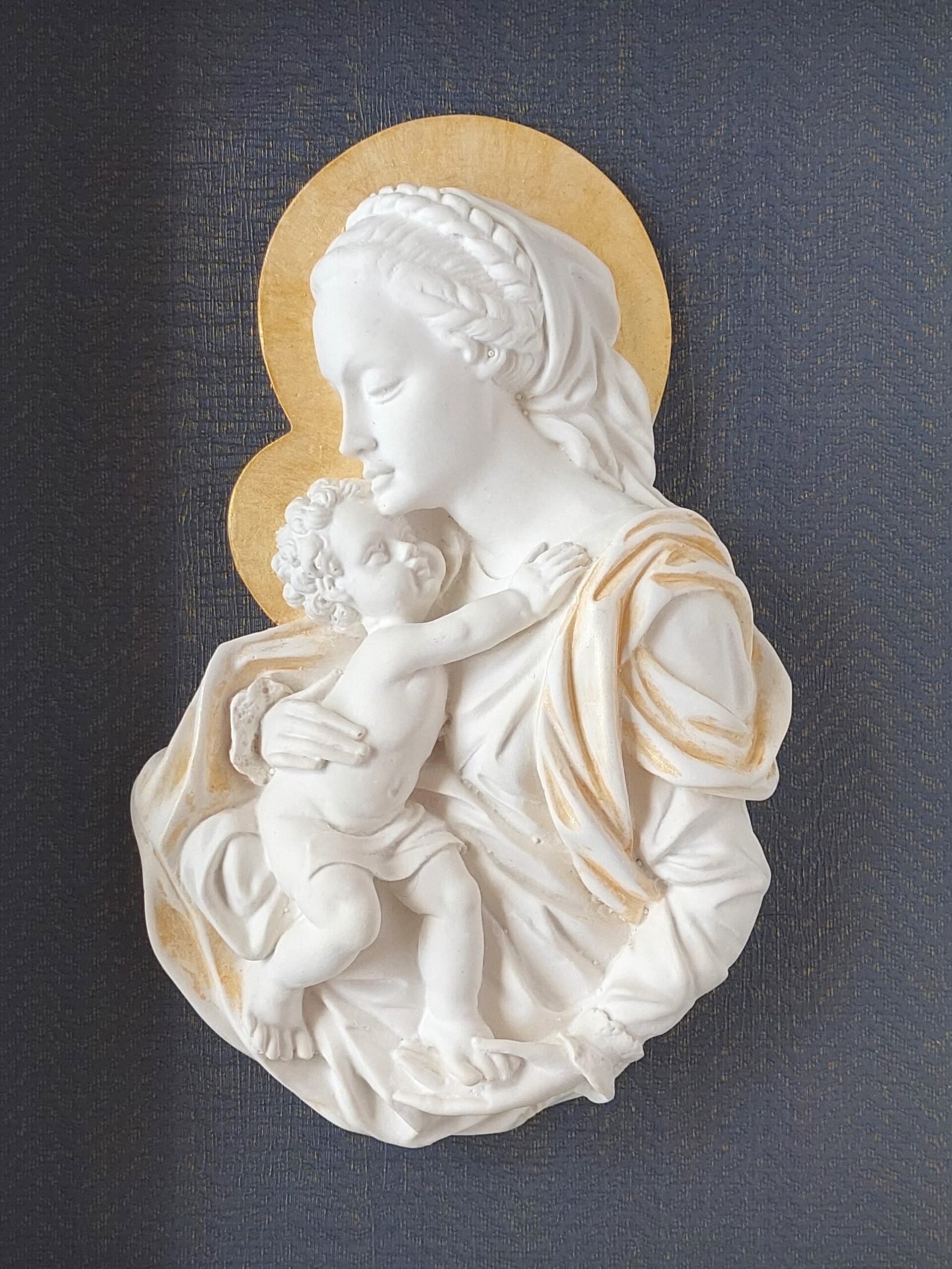 Madre de la Esperanza - blanco / marino - 3