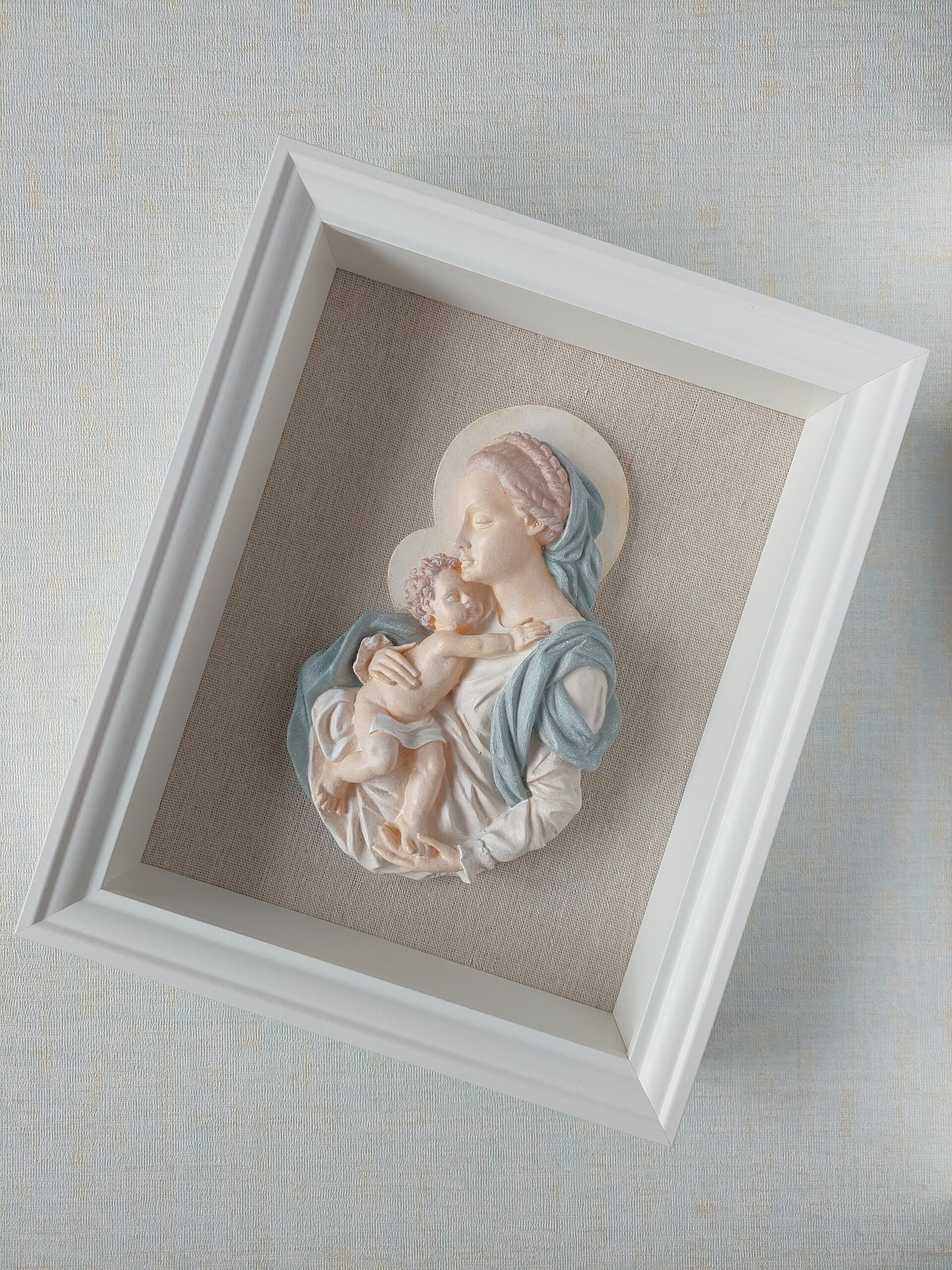 Madre de la Esperanza - lino beige - 2