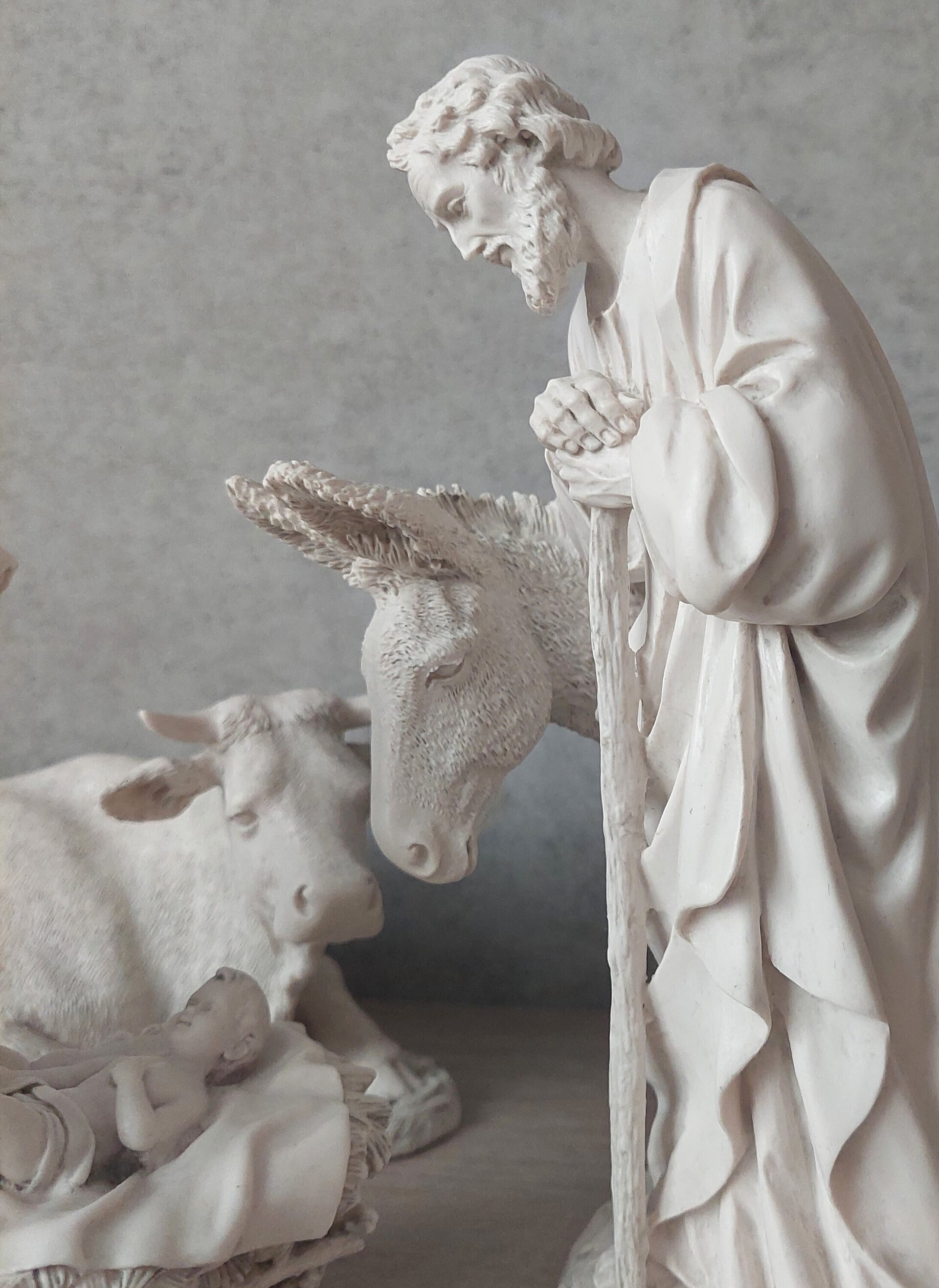 Belén clásico blanco - Misterio - 6
