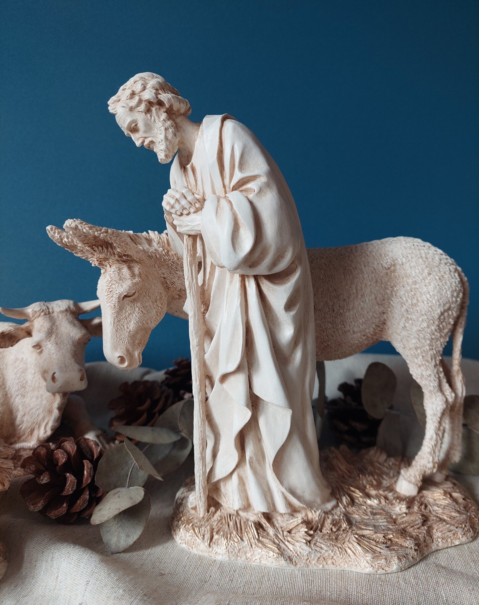 Belén clásico marfil - Misterio - 4