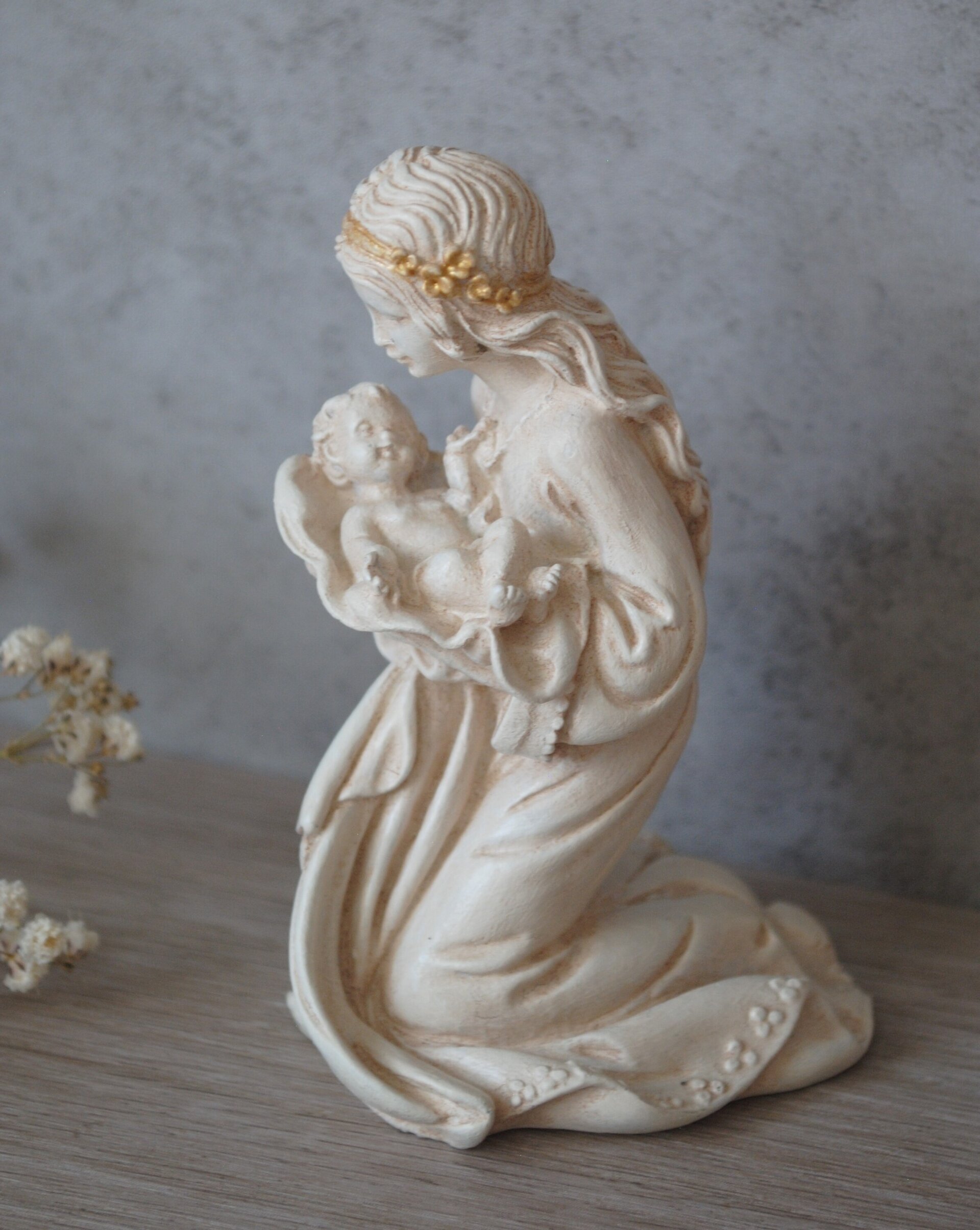 Madre de la Vida pequeña - marfil - 4