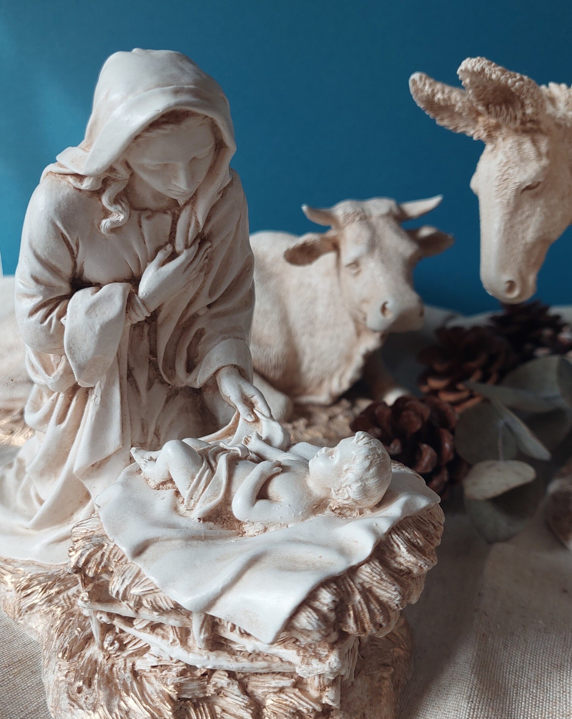 Belén clásico marfil - Misterio - 2