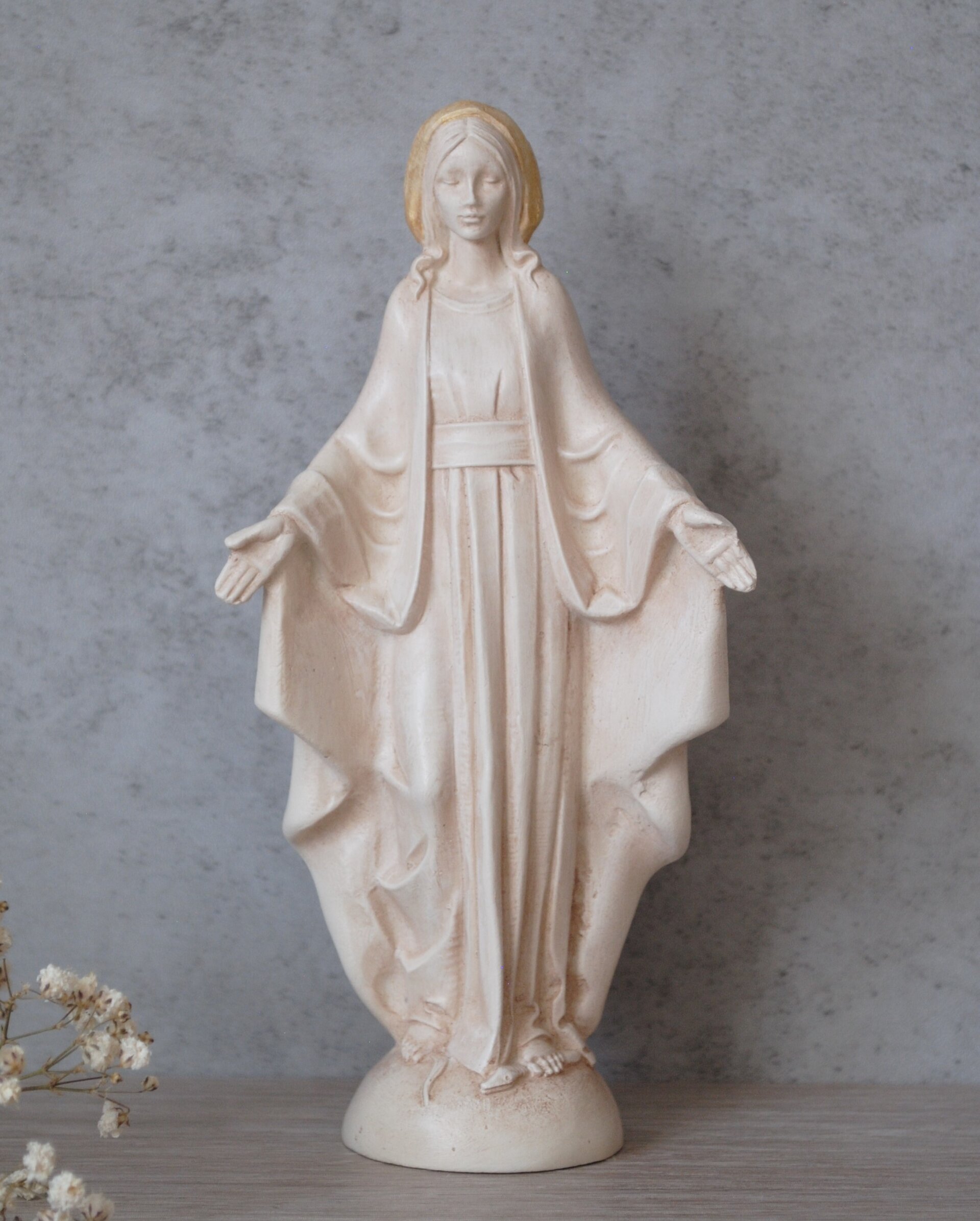 Reina de la Paz - marfil - 2
