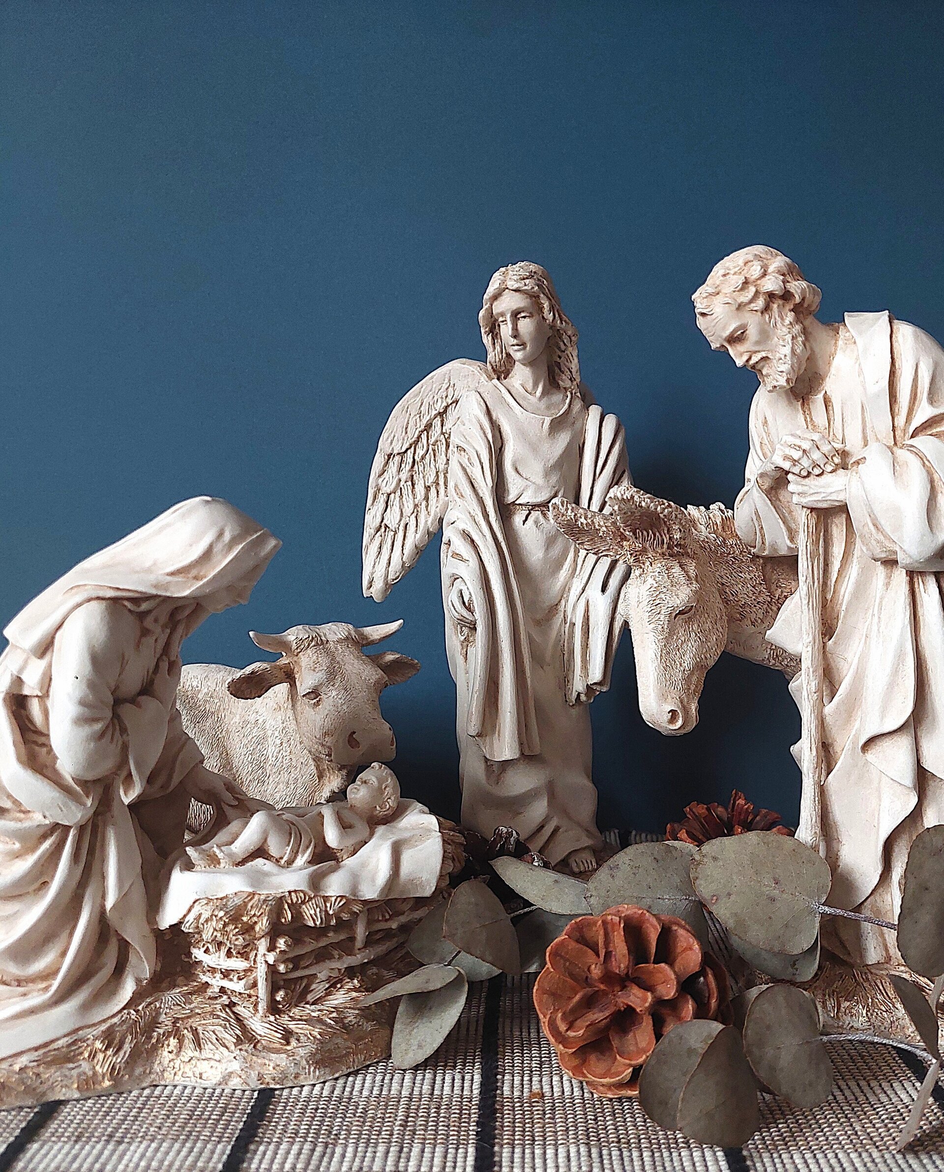 Belén clásico marfil - Ángel - 7