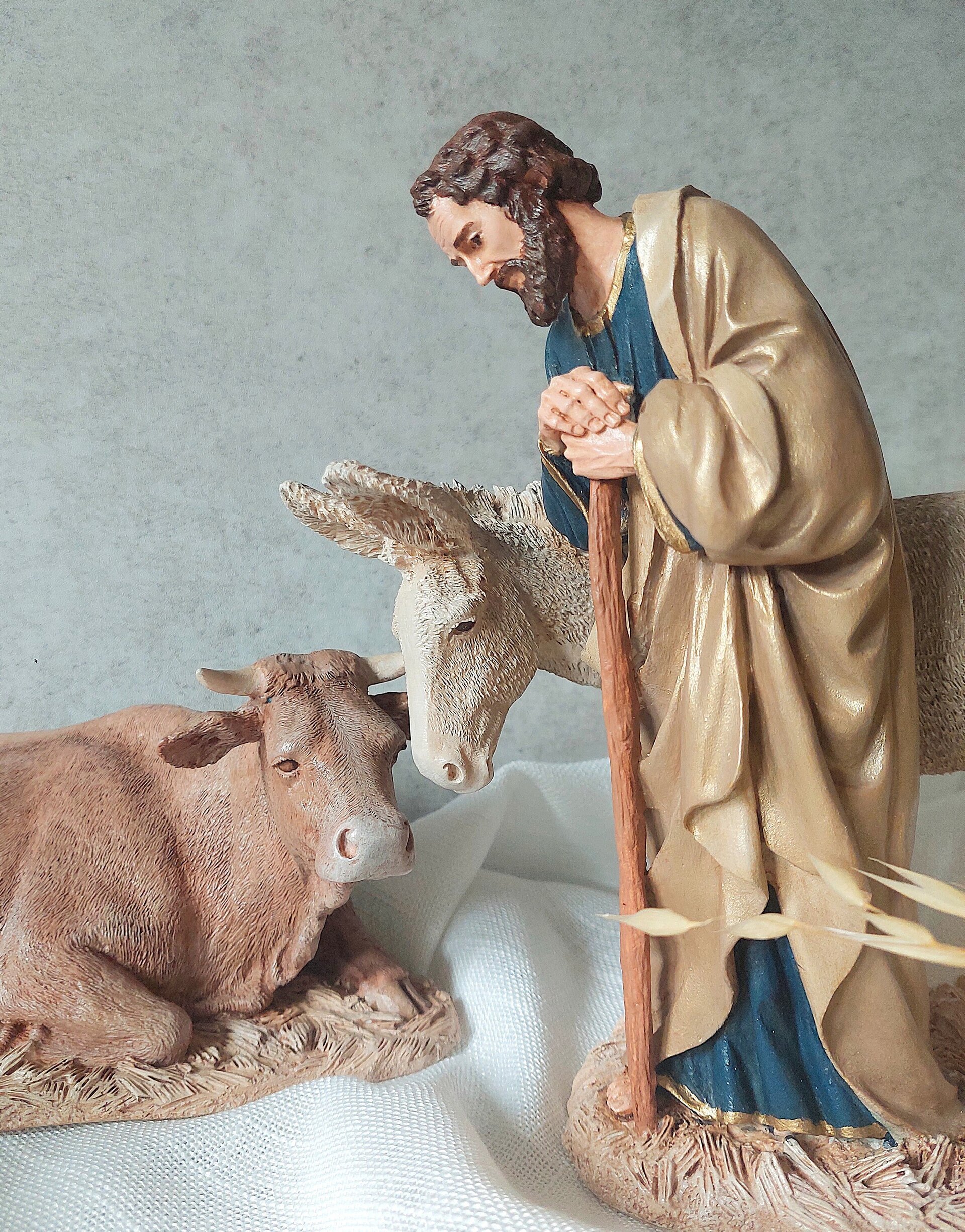 Belén clásico azul real - Misterio - 3