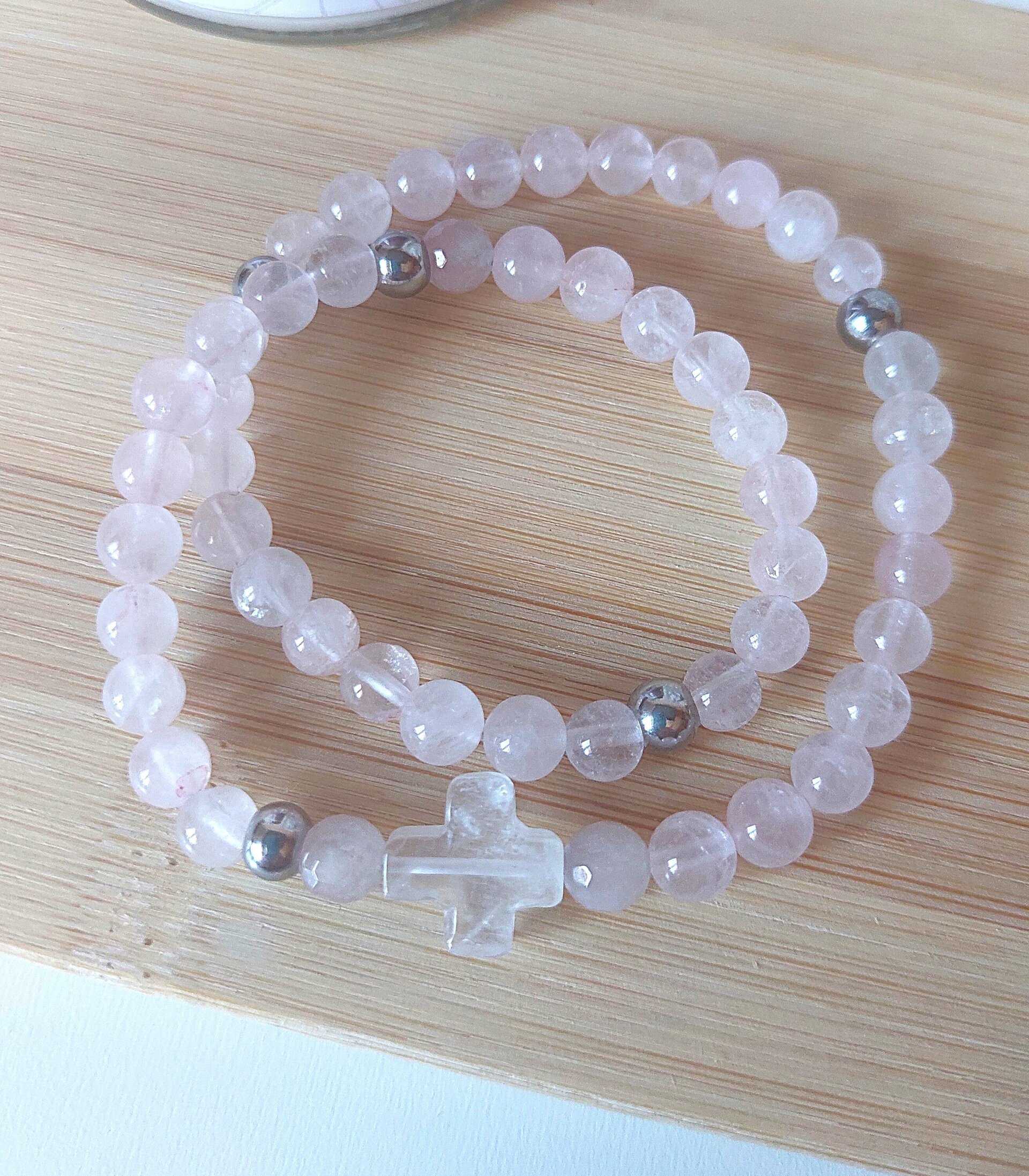 Pack pulsera rosario - vela aromática - 6