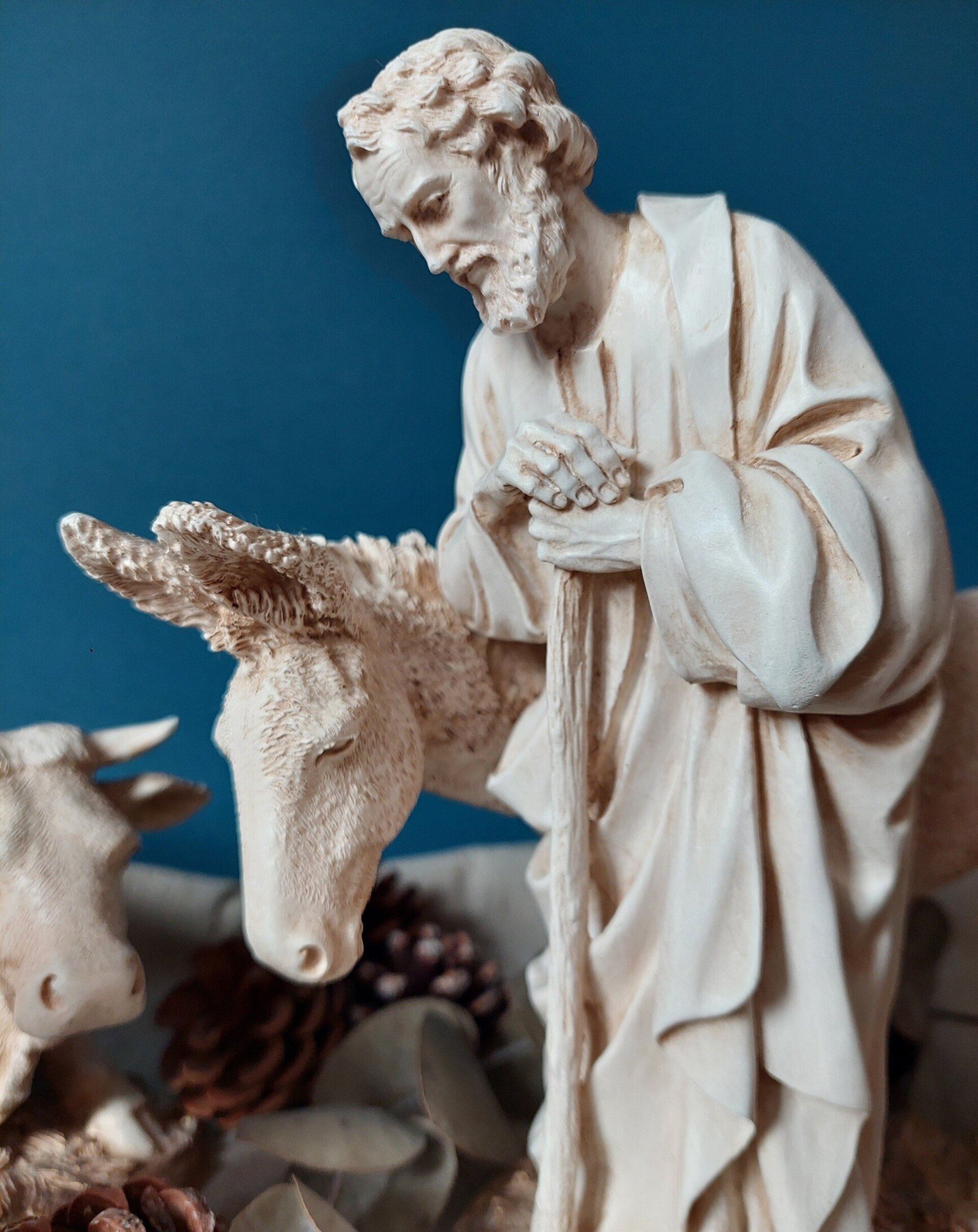 Belén clásico marfil - Misterio - 3