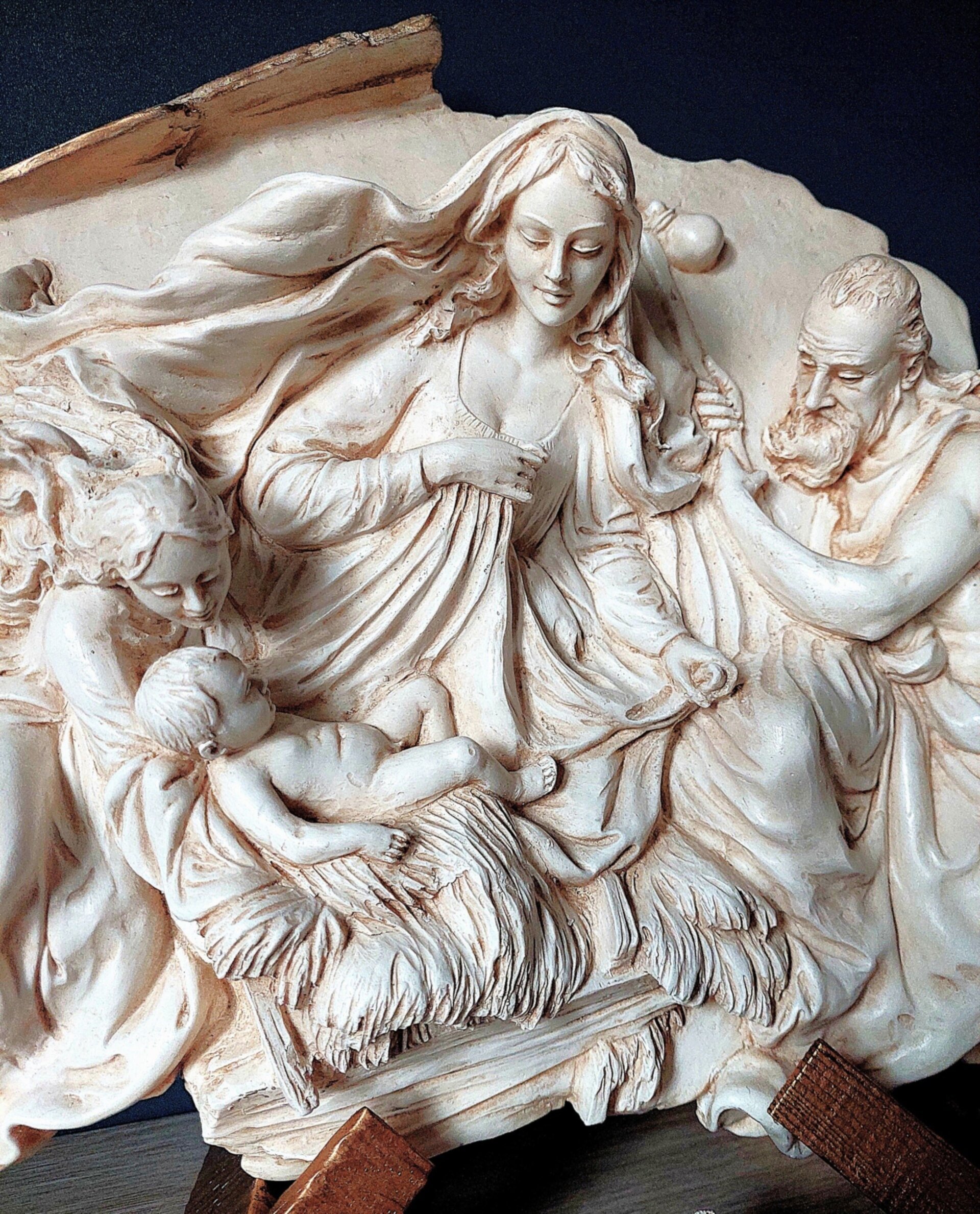 Bajorrelieve belén marfil - 3